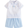 Bunny Walker Short Set, White - Mixed Apparel Set - 1 - thumbnail