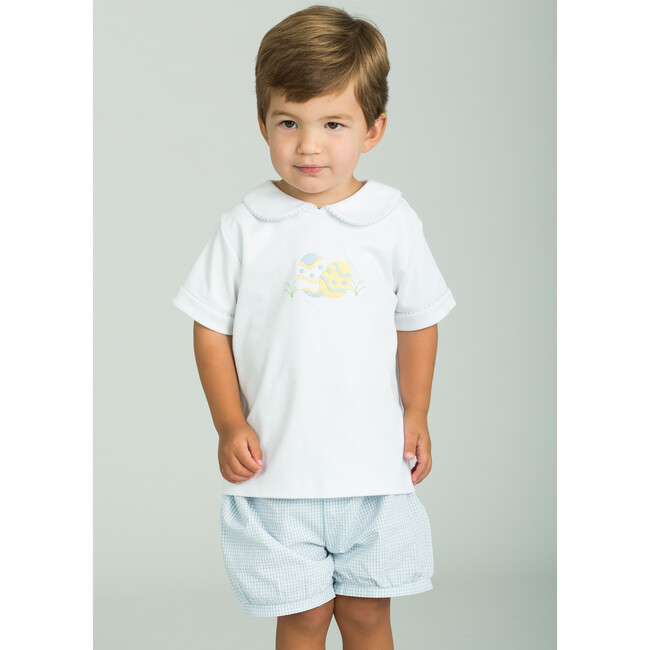 Applique Peter Pan Short Set, Easter Egg - Mixed Apparel Set - 2