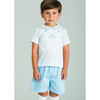 Bunny Walker Short Set, White - Mixed Apparel Set - 2