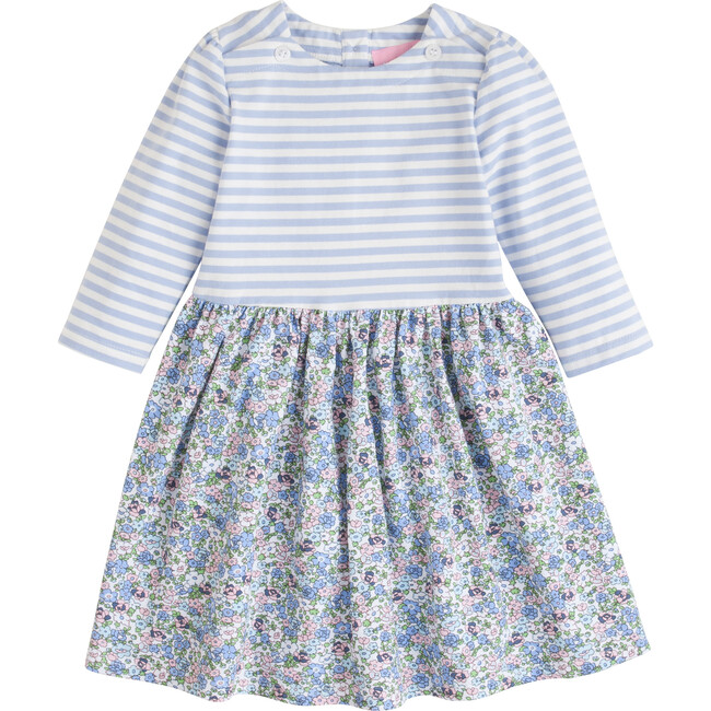 Rosie Dress, Kensington Floral Blue - Dresses - 1