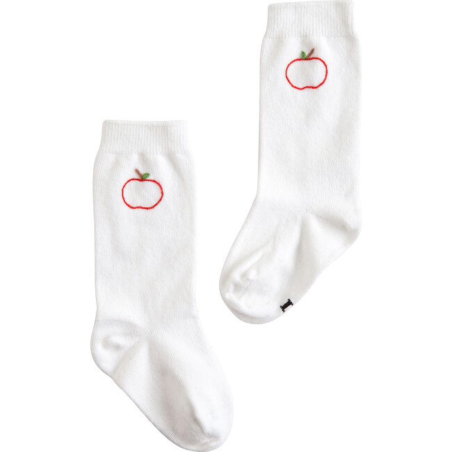 Knee High Socks, Apples