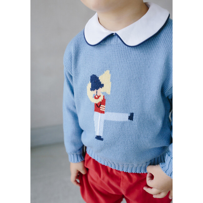 Intarsia Sweater, Toy Soldier - Sweaters - 3