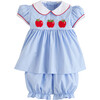 Poppy Peter Pan Bloomer Set, Apples - Mixed Apparel Set - 1 - thumbnail