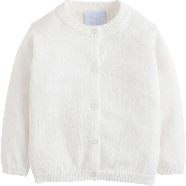 Essential Cardigan, White