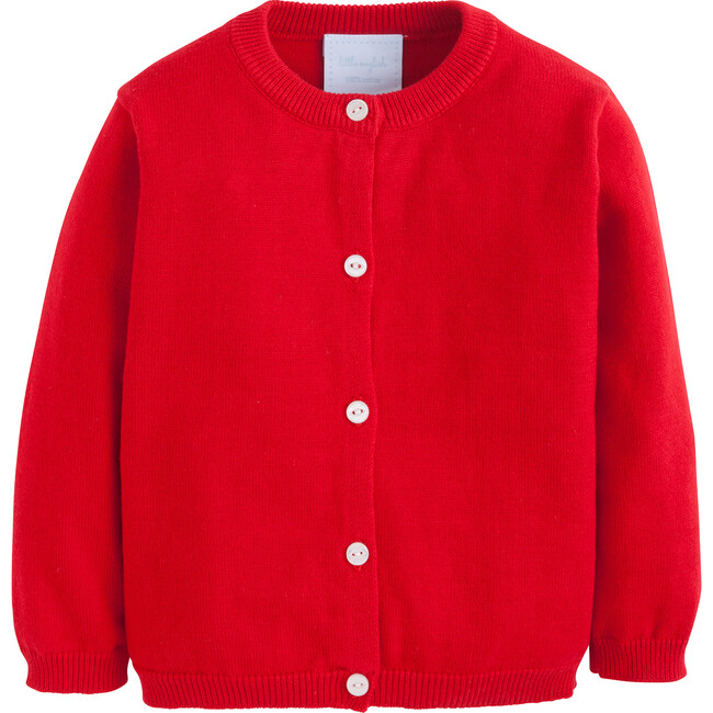 Essential Cardigan, Red