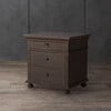 Allisyn 3 Drawer Nightstand, Sand - Nightstands - 2