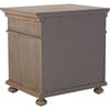 Allisyn 3 Drawer Nightstand, Sand - Nightstands - 4