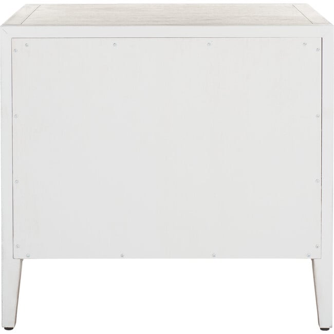 Ariella 3 Drawer Nightstand, Washed Grey - Nightstands - 3