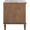 Lisabet 3 Drawer Nightstand, Warm Brown - Nightstands - 8