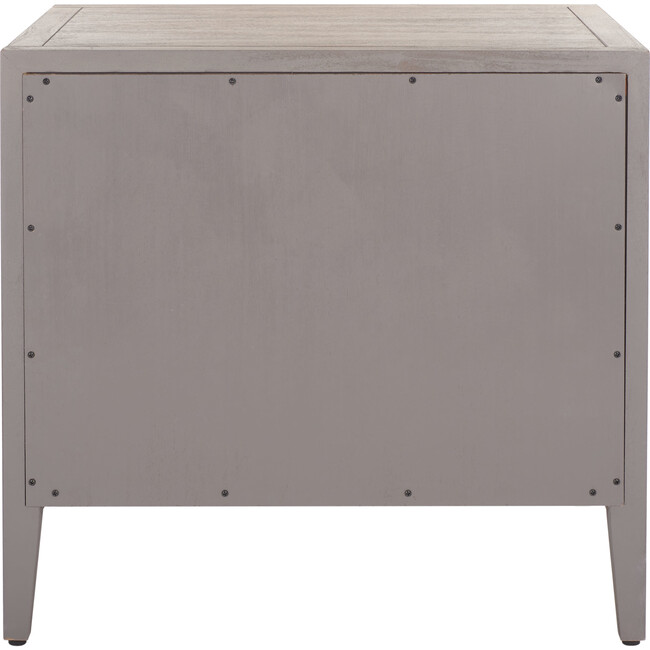 Ariella 3 Drawer Nightstand, Sand - Nightstands - 3