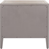 Ariella 3 Drawer Nightstand, Sand - Nightstands - 3