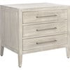 Ariella 3 Drawer Nightstand, Washed Grey - Nightstands - 7