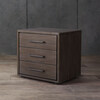 Rosey 3 Drawer Nightstand, Sand - Nightstands - 2