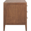 Ariella 3 Drawer Nightstand, Warm Brown - Nightstands - 8