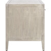 Ariella 1 Drawer Nightstand, Washed Grey - Nightstands - 8