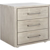 Rosey 3 Drawer Nightstand, Washed Grey - Nightstands - 7