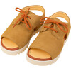 Lace-Up Sandal, Honey - Sandals - 1 - thumbnail