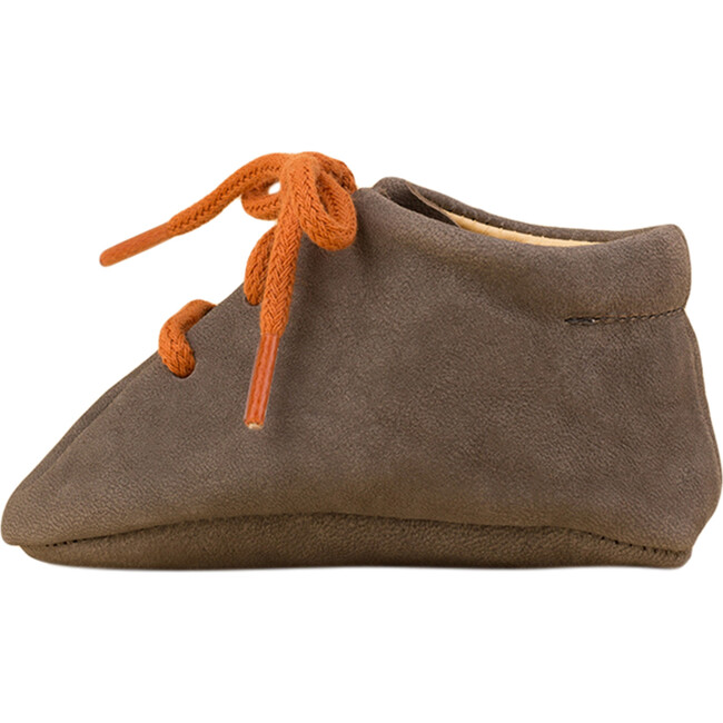 Lace-Up Booties, Dark Grey - Booties - 2