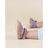 Ballerina with Strap, Violet - Flats - 5