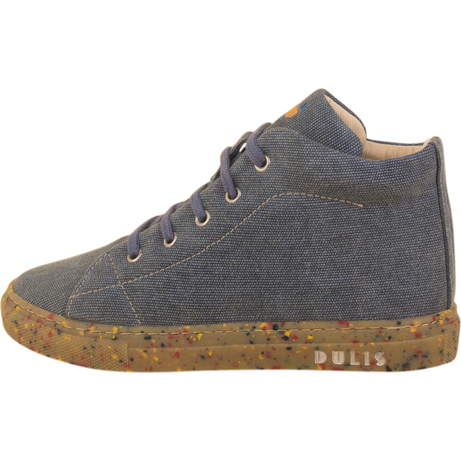 Eco Mid Sneaker, Blue - Sneakers - 2