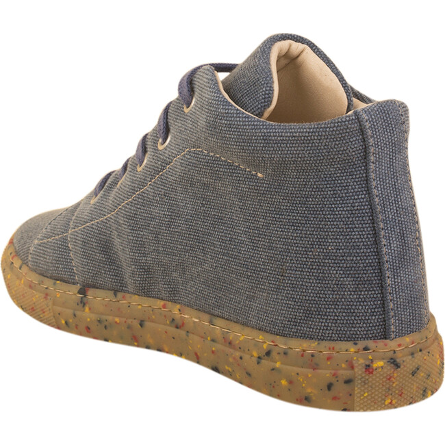Eco Mid Sneaker, Blue - Sneakers - 3