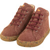 Eco Mid Sneaker, Rouge - Sneakers - 1 - thumbnail