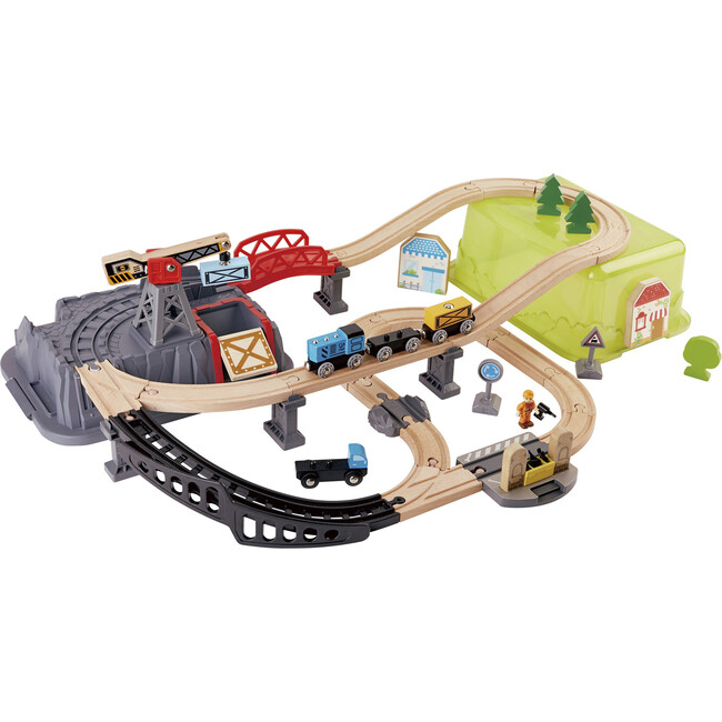 Railway Bucket-Builder-Set - Hape Vehicles & Trains | Maisonette