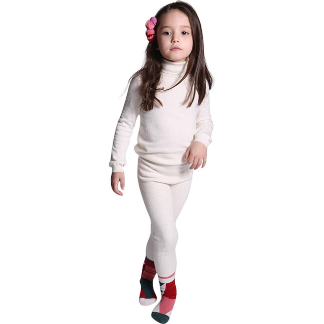 Slim Fit Ribbed Legging, Opal