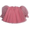 Crush Pleated Smock Blouse, Gumball - Blouses - 3