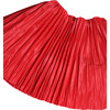 Crush Pleated Twirl Skirt, Big Red - Skirts - 4