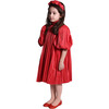 Harriet Pleated Frock, Big Red - Dresses - 2