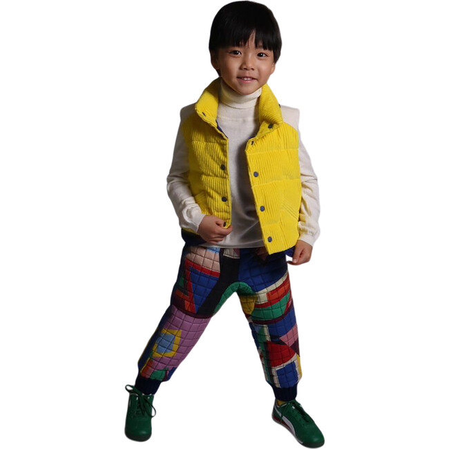 Tufted Tuxedo Track Pants, Licorice Mix - Sweatpants - 2