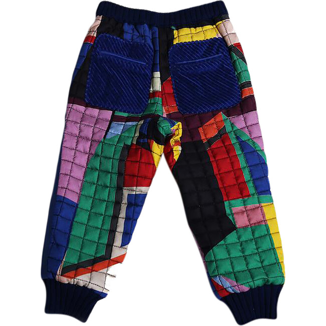 Tufted Tuxedo Track Pants, Licorice Mix - Sweatpants - 3
