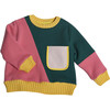 Medley Patchwork Pullover, Chiclet Mix - Sweatshirts - 1 - thumbnail