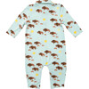 Polo Romper, White - Rompers - 2