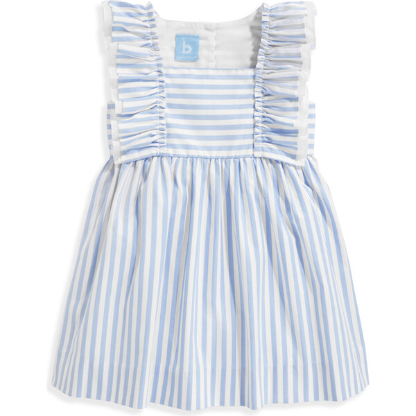 June Dress, Blue Wide Stripe - bella bliss Dresses | Maisonette