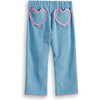 Heart Pocket Lulu Pant, Lapis - Pants - 2