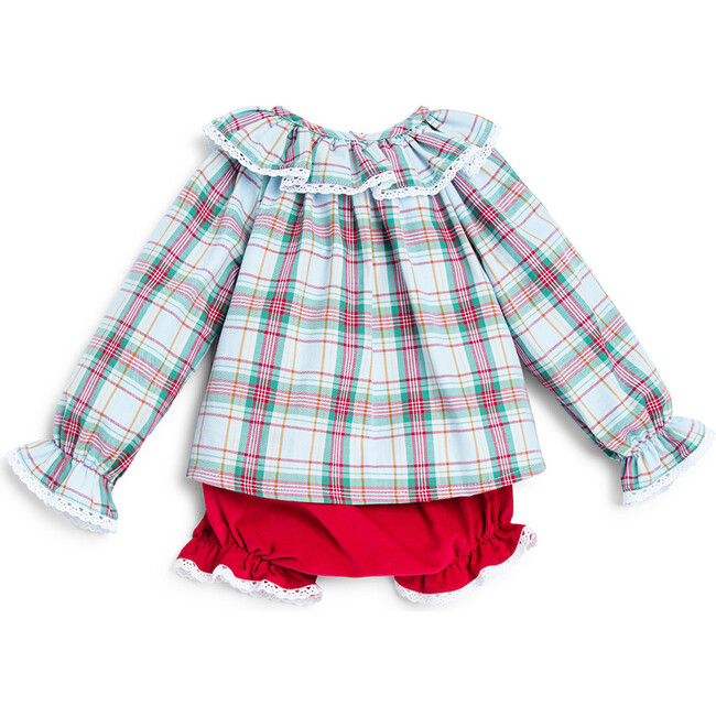 Birdie Bloomer Set, Nottingham Plaid bella bliss Tops