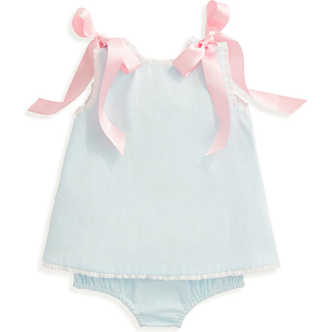 Celine Swing Top Set, Blue Pique - Mixed Apparel Set - 1