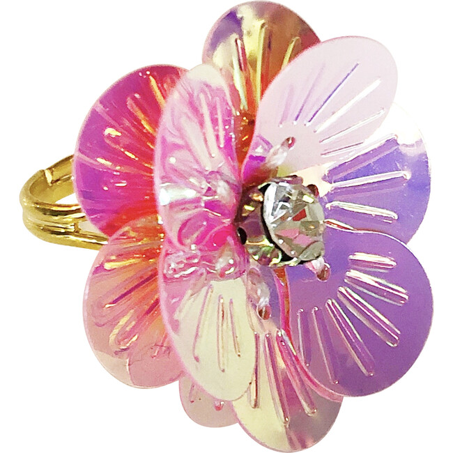 Flower Power Ring, Pink Diamond - Rings - 1