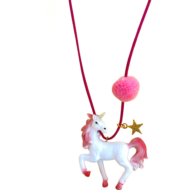 Rebel the Pink Unicorn Necklace