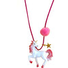 Rebel the Pink Unicorn Necklace - Necklaces - 1 - thumbnail