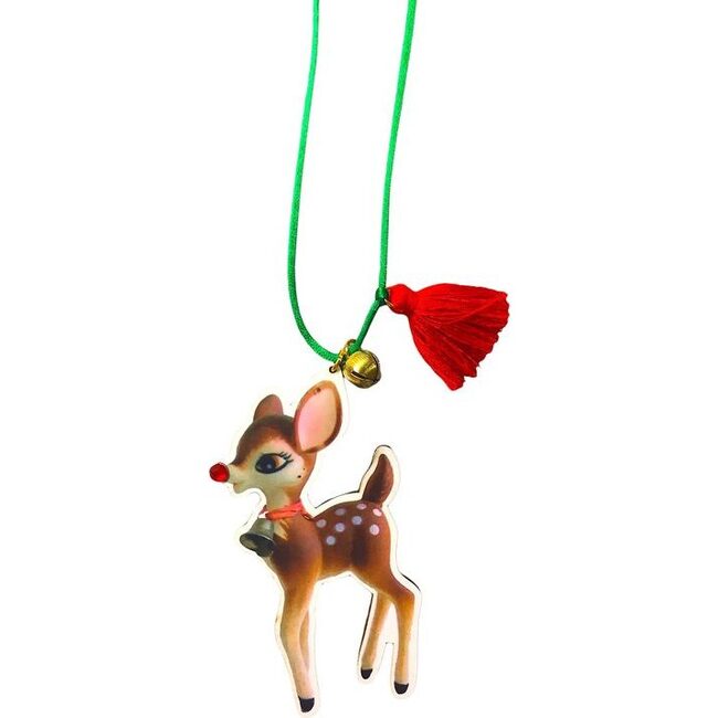 Holiday Fawn Necklace - Necklaces - 1