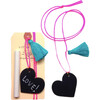 Chalkboard Heart Necklace - Necklaces - 2