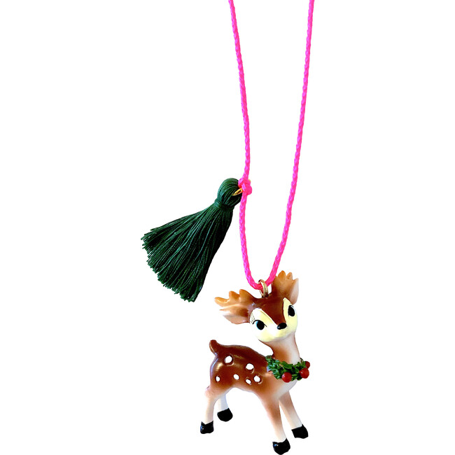 Holiday Reindeer Necklace - Necklaces - 1