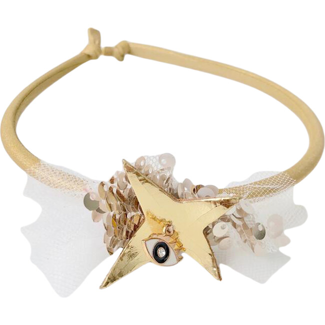 Miss Eye Headband, Gold