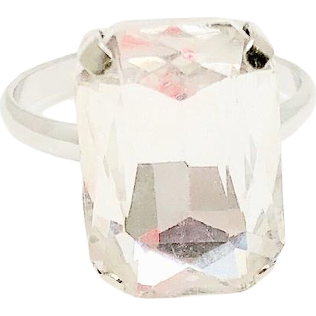 Rhinestone Birthstone Ring - Rings - 6