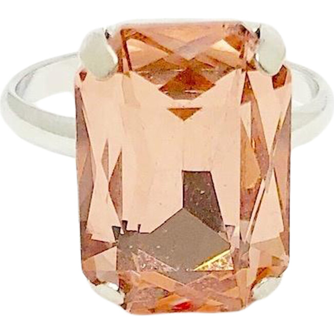 Rhinestone Birthstone Ring - Rings - 8