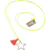 Ouroboros Star Necklace, Yellow - Necklaces - 1 - thumbnail