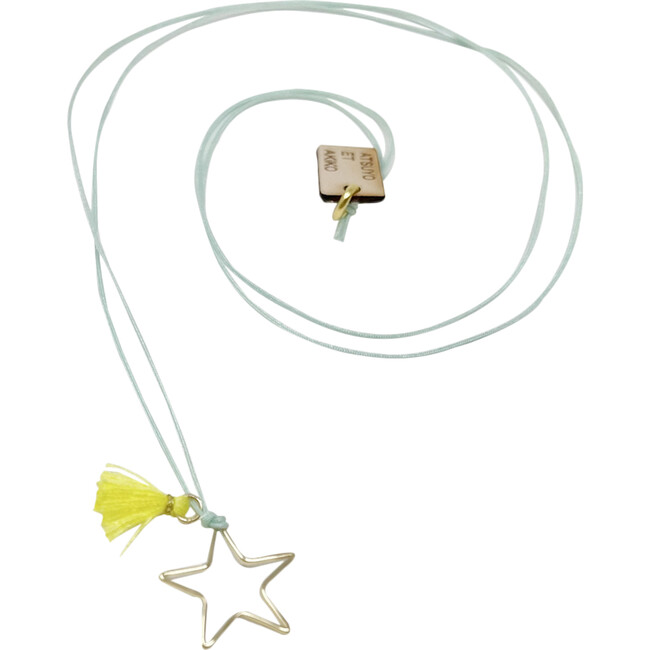 Ouroboros Star Necklace, Mint